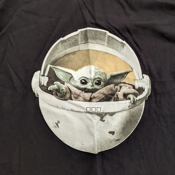 star wars baby yoda long sleeve tee shirt - Picture 2 of 7